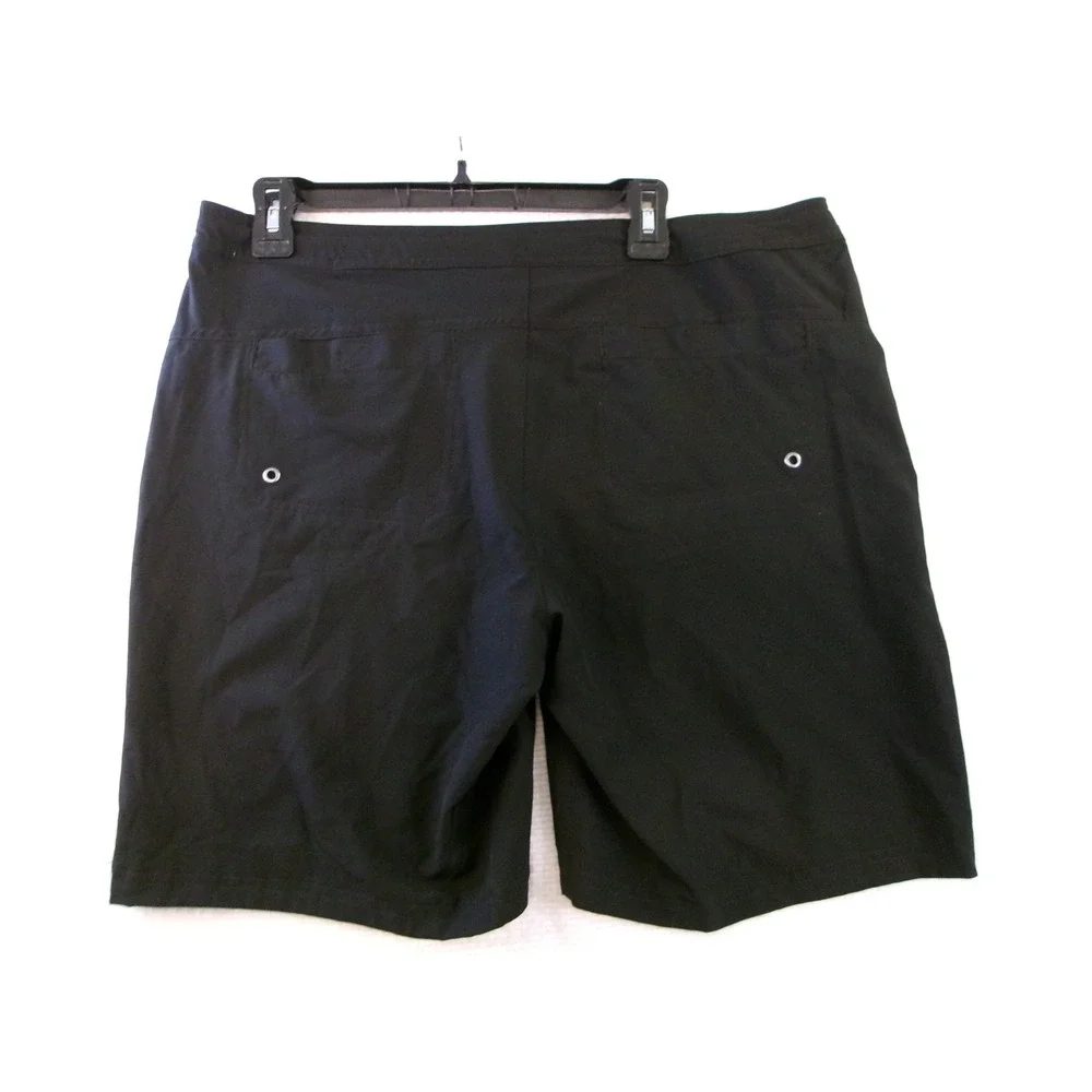ZeroXposur Mens Paddle Shorts Black Quick Dry‎ UPF 50 Board Shorts Y98207 XL
